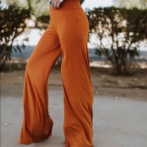 Love Me Wide Leg Pants Mustard